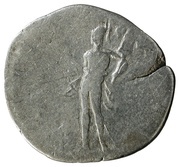 Denarius - Vespasian COS VIII; Mars, Rome, 77-78 reverse image