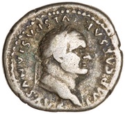 Denarius - Vespasian COS VIII obverse image