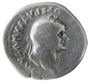 Denarius - Vespasian COS VIII obverse image