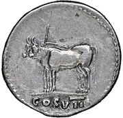 Denarius - Vespasian COS VIII, Rome, 77-78 reverse image