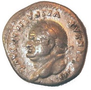Denarius - Vespasian COS VIII obverse image