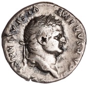 Denarius - Titus COS VI obverse image