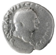 Denarius - Vespasian CERES AVGVST; Ceres obverse image