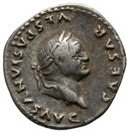 Denarius - Vespasian IMP XIII obverse image