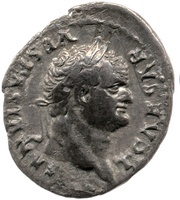 Denarius - Titus IMP XIII obverse image
