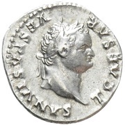 Denarius - Titus IMP XIII obverse image