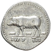 Denarius - Titus IMP XIII, Rome, 77-78 reverse image