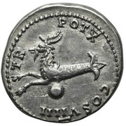 Denarius - Vespasian TR POT X COS VIIII, Rome, 79 reverse image