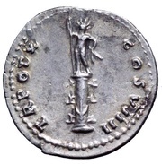 Denarius - Vespasian TR POT X COS VIIII, Rome, 79 reverse image