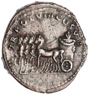 Denarius - Titus TR POT VIII COS VII, Rome, 79 reverse image