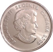 25 Cents - Elizabeth II Cindy Klassen obverse image