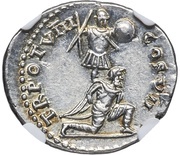 Denarius - Titus TR POT VIII COS VII, Rome, 79 reverse image