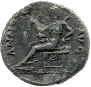 Denarius - Titus ANNONA AVG; Annona, Rome, 79 reverse image