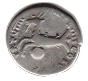 Denarius - Titus TR P VIIII IMP XIIII COS VII, Rome, 79 reverse image