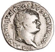 Denarius - Titus TR P VIIII IMP XIIII COS VII P P; Ceres obverse image