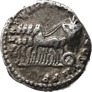 Denarius - Titus TR P VIIII IMP XIIII COS VII P P, Rome, 79 reverse image