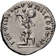 Denarius - Titus TR P VIIII IMP XIIII COS VII P P, Rome, 79 reverse image
