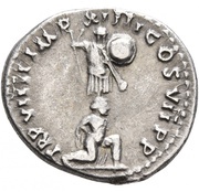 Denarius - Titus TR P VIIII IMP XIIII COS VII P P, Rome, 79 reverse image