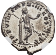 Denarius - Titus TR P VIIII IMP XIIII COS VII P P; Venus, Rome, 79 reverse image