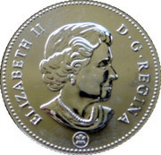 25 Cents - Elizabeth II Happy Birthday 2009 obverse image