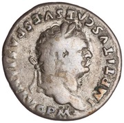 Denarius - Titus BONVS EVENTVS AVGVSTI; Bonus Eventus obverse image
