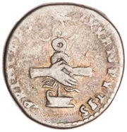 Denarius - Domitian PRINCEPS IVVENTVTIS, Rome, 80 reverse image