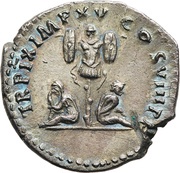 Denarius - Titus TR P IX IMP XV COS VIII P P, Rome, 80 reverse image
