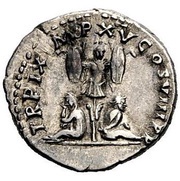 Denarius - Titus TR P IX IMP XV COS VIII P P, Rome, 80 reverse image