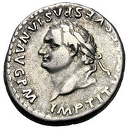 Denarius - Titus TR P IX IMP XV COS VIII P P obverse image
