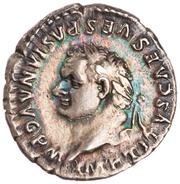 Denarius - Titus TR P IX IMP XV COS VIII P P obverse image