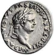 Denarius - Titus TR P IX IMP XV COS VIII P P obverse image