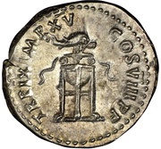 Denarius - Titus TR P IX IMP XV COS VIII P P, Rome, 80 reverse image
