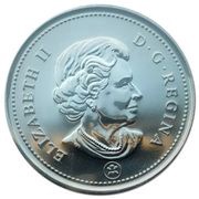 25 Cents - Elizabeth II Thanks! obverse image
