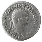 Denarius - Domitian PRINCEPS IVVENTVTIS obverse image