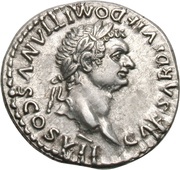 Denarius - Domitian PRINCEPS IVVENTVTIS obverse image