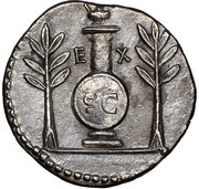 Denarius - Vespasian EX, Rome, 80-81 reverse image