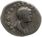 Denarius - Julia Titi SALVS AVG; Salus obverse image