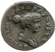 Denarius - Julia Titi VESTA S C; Vesta obverse image