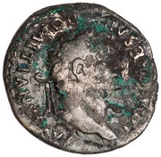 Denarius - Domitian TP P COS VII obverse image