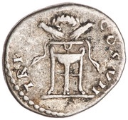 Denarius - Domitian TP P COS VII, Rome, 81 reverse image