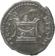 Denarius - Domitian P P COS VII DES VIII, Rome, 81 reverse image