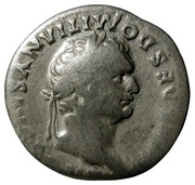 Denarius - Domitian P P COS VII DES VIII obverse image