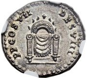 Denarius - Domitian P P COS VII DES VIII, Rome, 81 reverse image