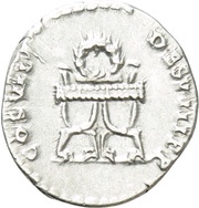 Denarius - Domitian COS VII DES VIII P P, Rome, 81 reverse image