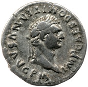 Denarius - Domitian COS VII DES VIII P P obverse image