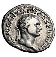 Denarius - Domitian COS VII DES VIII P P obverse image