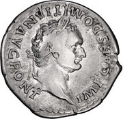 Denarius - Domitian COS VII DES VIII P P obverse image