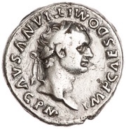 Denarius - Domitian TR P COS VII DES VIII P P obverse image