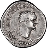 Denarius - Domitian TR P COS VII DES VIII P P obverse image