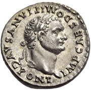 Denarius - Domitian TR P COS VII DES VIII P P obverse image